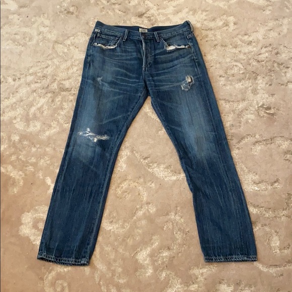 Citizens of Humanity Corey Slouchy Slim Jeans 25 - Picture 2 of 6